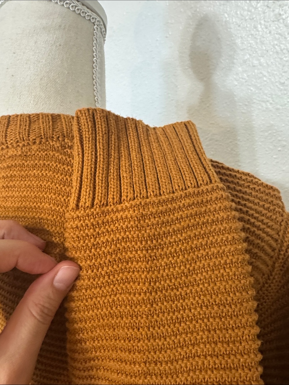 Toad & Co Cardigan size small Women's Button-Front Ribbed Sweater - Rust - Picture 11 of 12